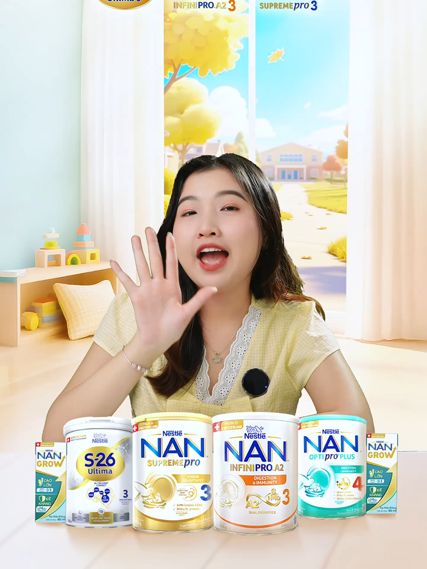 Deal xịn giữa tháng, các mom đã sẵn sàng để săn tại livestream Nestlé Nan chưa? Quà tặng hấp dẫn lắm đó, mom nhớ đừng bỏ lỡ mom nha! #NestléNan #Livestream #NAN #NanGrow #NestléNanGrow #NANOptiproPlus4 #NANSupremePro3 #NANInfiniProA23 #S26ultima3