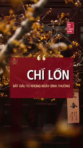 Chí lớn phải bắt đầu từ những ngày bình thường, khi chẳng ai để ý. #daituongquan #fyp 