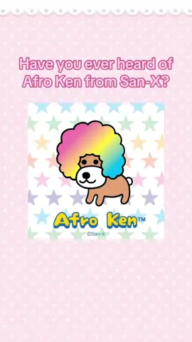 Who is Afro-Ken?  (from San-X) #Afroken #sanx #cutecore #kawaii #mamegoma key words; afro ken , dollia , doll.ia , mamegomacore , mamegoma , korilakkuma , rilakkuma , sugarbunnies, mother garden , strawberry , sirotan , seals , sealcore , mecore , shirogoma , character , afro dog