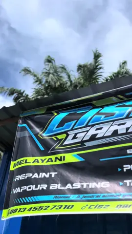 Stylo 160 sudah boleh pulang 🔥 Base coat : dark krater rod by @Daya Warna  #ciszgarage #repaint #stylo160 #sepaku 