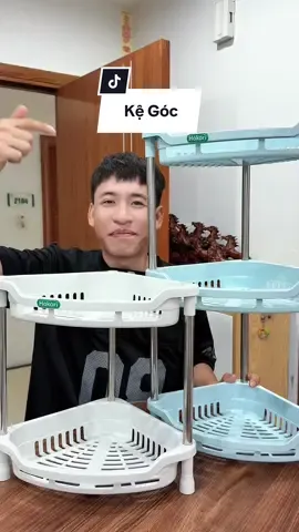 Kệ góc 2 tầng 3 tầng đa năng #haohomhinh #kegoctuong 