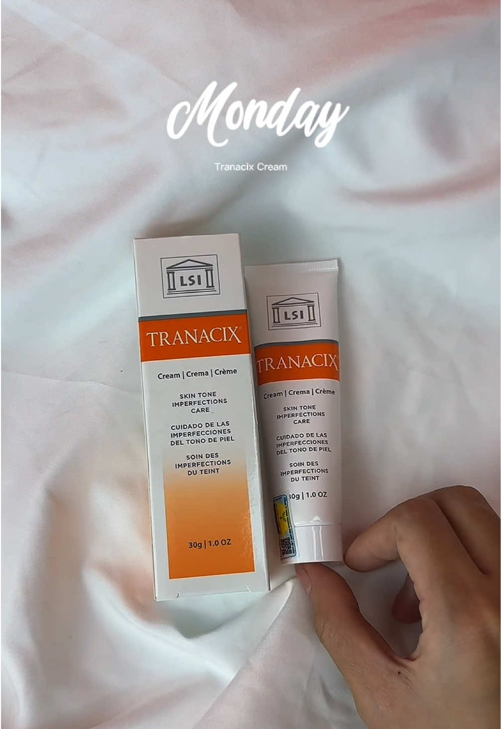 Còn gì tuyệt vời bằng sở hữu cho mình tuýp Tranacix cream thần thánh 😍 Giảm nám, hồng ban, hắc sắc tố, đốm đỏ khó chịu. Thứ 2 lan toả năng lượng xinh đẹp từ #tranacix #cream #tranexamicacid #trinam #BeautyTok 