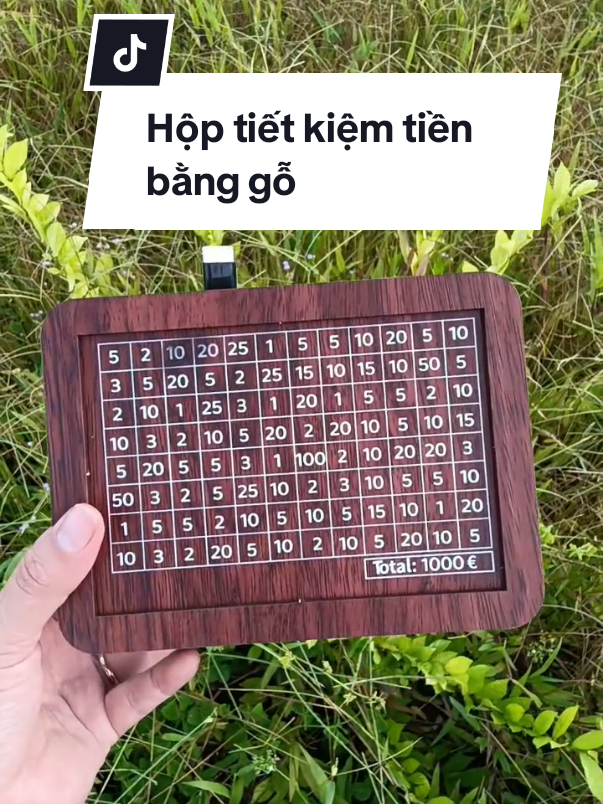 Hộp tiết kiệm tiền bằng gỗ tiện lợi chỉ bằng 2 cốc trà sữa thui ạk được miễn shíp đến tận nhà lun ạk #manthu99x #thinhhanh #xuhuong #review #hoptietkiem @😺Shop Mẫn Thư 1999 