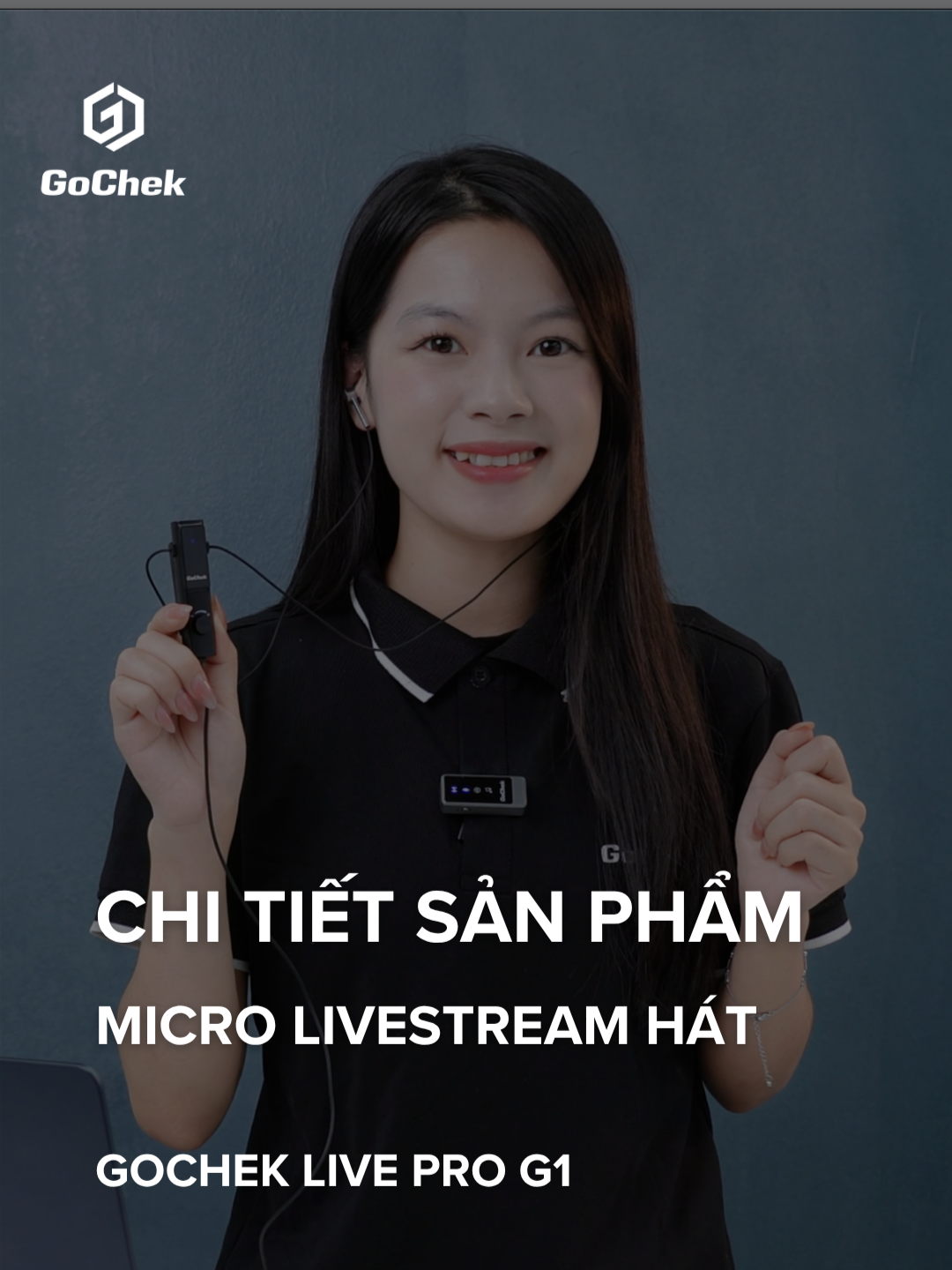 Chi tiết các tính năng của micro livestream hát GoChek LivePro G1 #gochek #gochekliveproG1