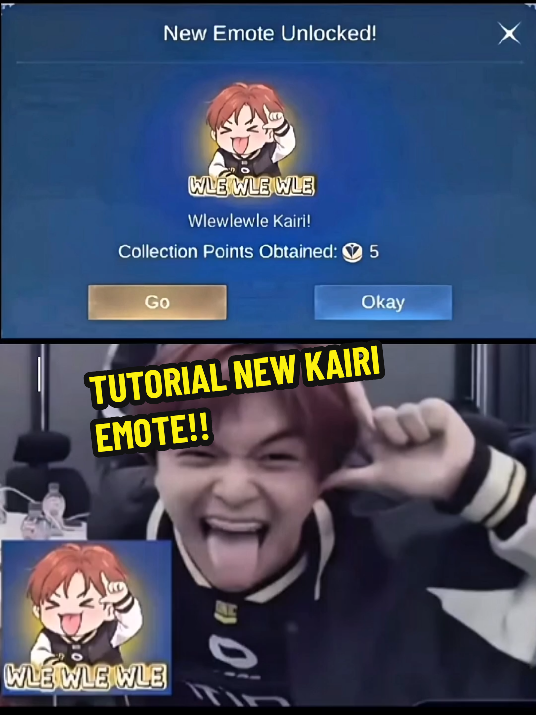 Did you get new Kairi emote?  #MLBBNEXT2025 #mlbbcreatorbase #mlbb #mobilelegends #kairi 