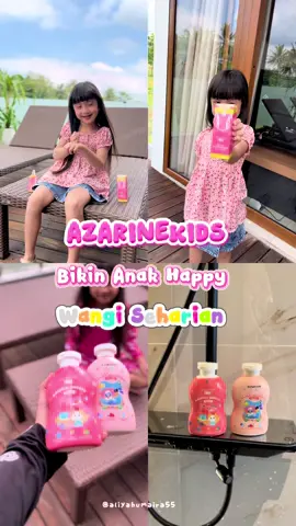 Bikin anak makin pede + wangi 🌸🌸 Bundling skincare untuk anak percayakan pada @azarinekids  Parfum : royal sweetheart Bodywash : Sweet Blossom Shampoo : Magical Smooth Yuk beli di official storenya 😊☺️🩷 #azarinekids #kidzskinsept #shampoanak #parfumanak #parfumazarinekids  @AZARINE KIDS @AliyaHumairaa 