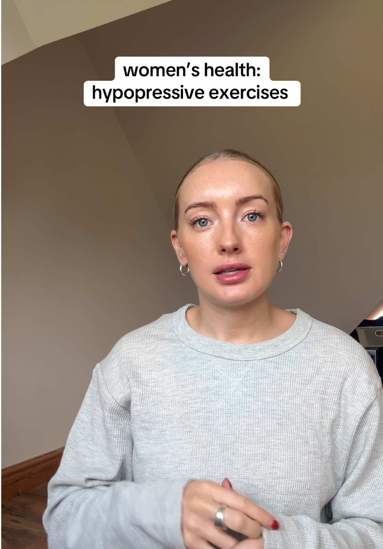 Hypopressive exercises for improving your pelvic floor and deep core muscles 🫡 please don’t come for me for my pronunciation I’m still learning but really want to share what I’ve learnt about women’s health from my post natal yoga course as I think more women should be clued up on how to keep themselves strong and healthy  #fyp #womenshealth #hypopressives #pelvicfloor 