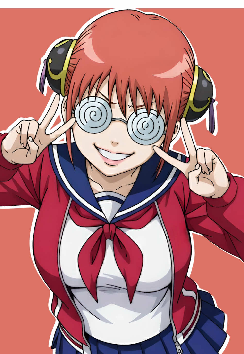 【銀魂】赤毛ミーム神楽Version【3年Z組銀八先生】#akagememe #gintama #kagura 