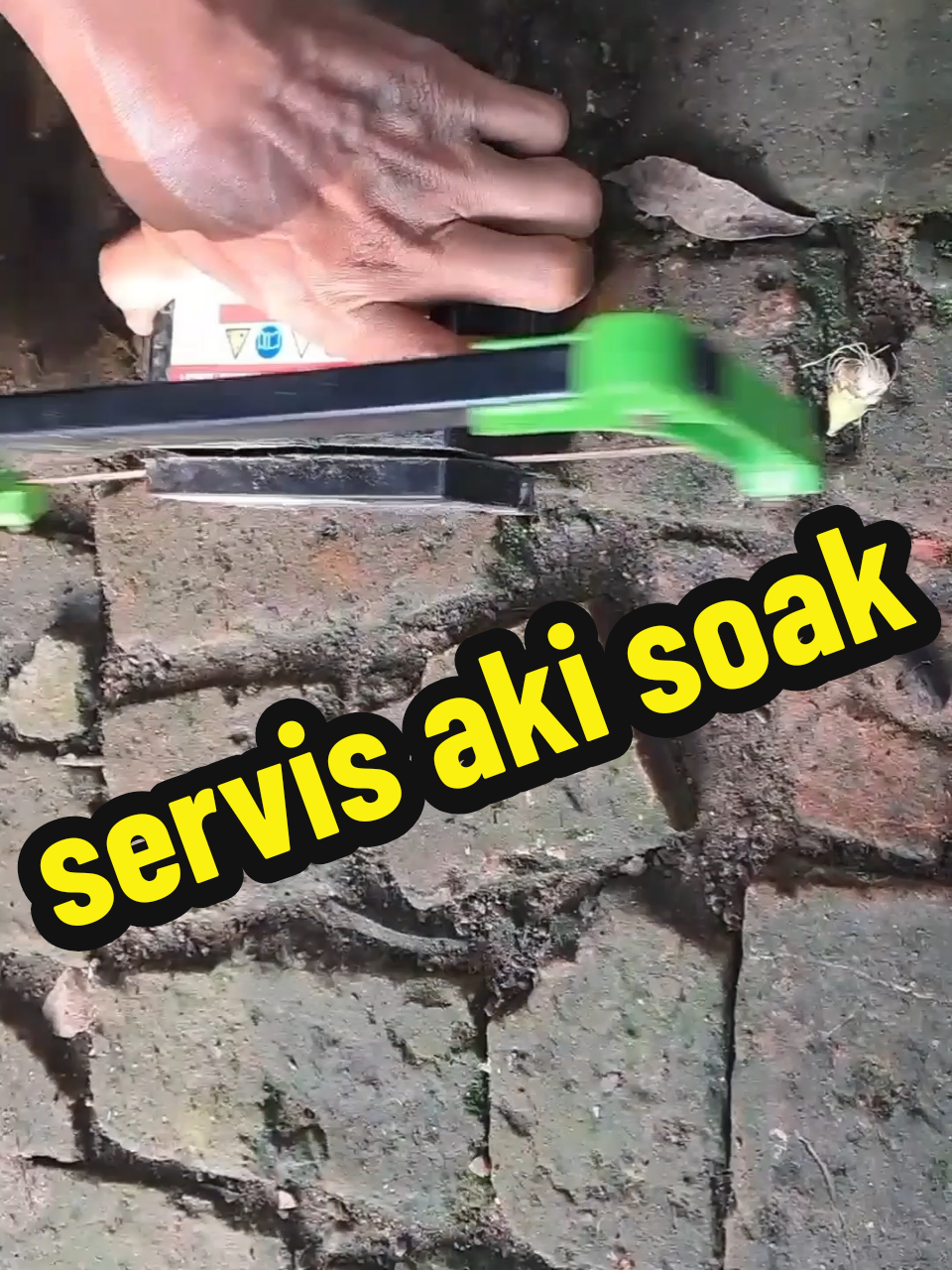 cara memperbaiki aki soak ##otomotif  #tutorial 