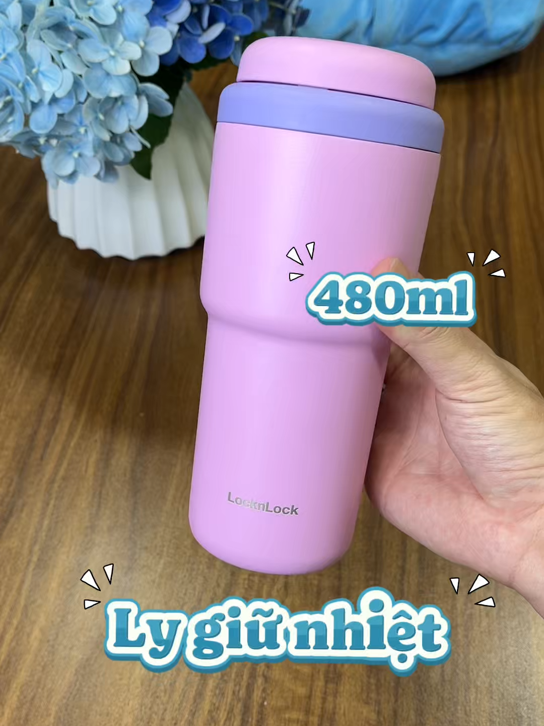 Ly giữ nhiệt macaroon dung tích 480ml LocknLock #joymall #joymalllocklockchinhhang #joymallocknlock #hangchinhhang #mienphivanchuyen #chotdontiktok #tiktokmademebuyit #tiktokshopvn #tiktokhome #tikoktech #binhgiunhiet #lygiunhiet