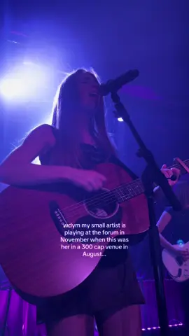 cue the proud tears 🥲 @Darcie Haven @Sounds of Haven #fyp #darciehaven #smallartist #tour #venue 