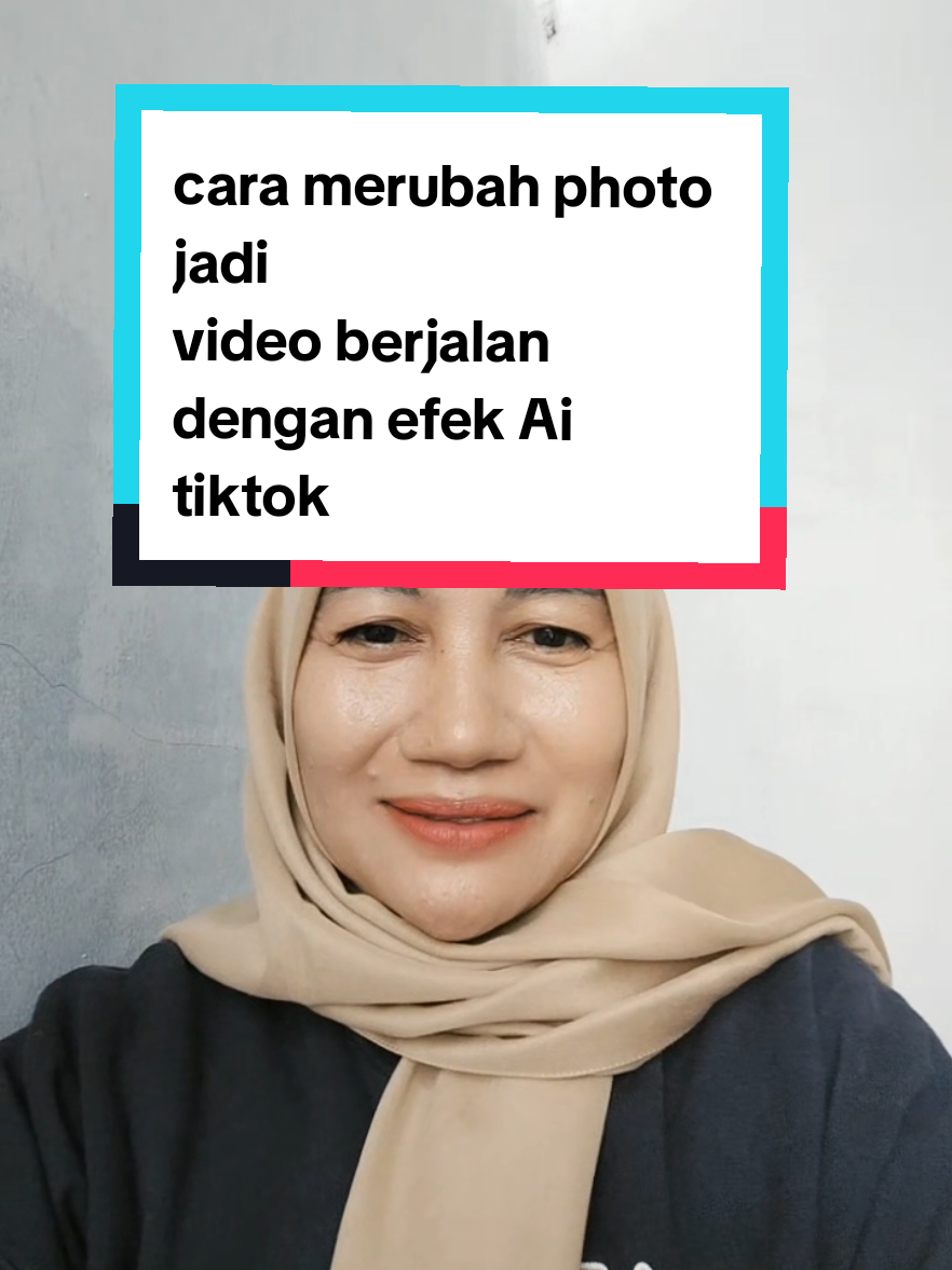 cara merubah photo jadi video berjalan langsung dengan AI tiktok  #cara  #photo  #berjalan  #efek  #Ai 