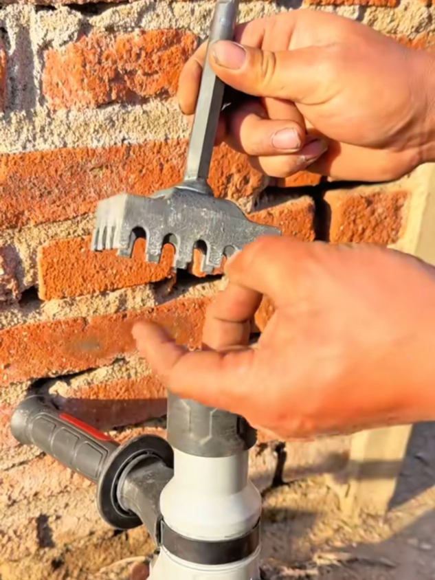 ไว้ใช้เจาะรูแบบสี่เหลี่ยมบนผนังปูน #ดอกสกัดสี่เหลี่ยม 