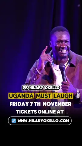 #7thNovember #UgandaMustLaugh   