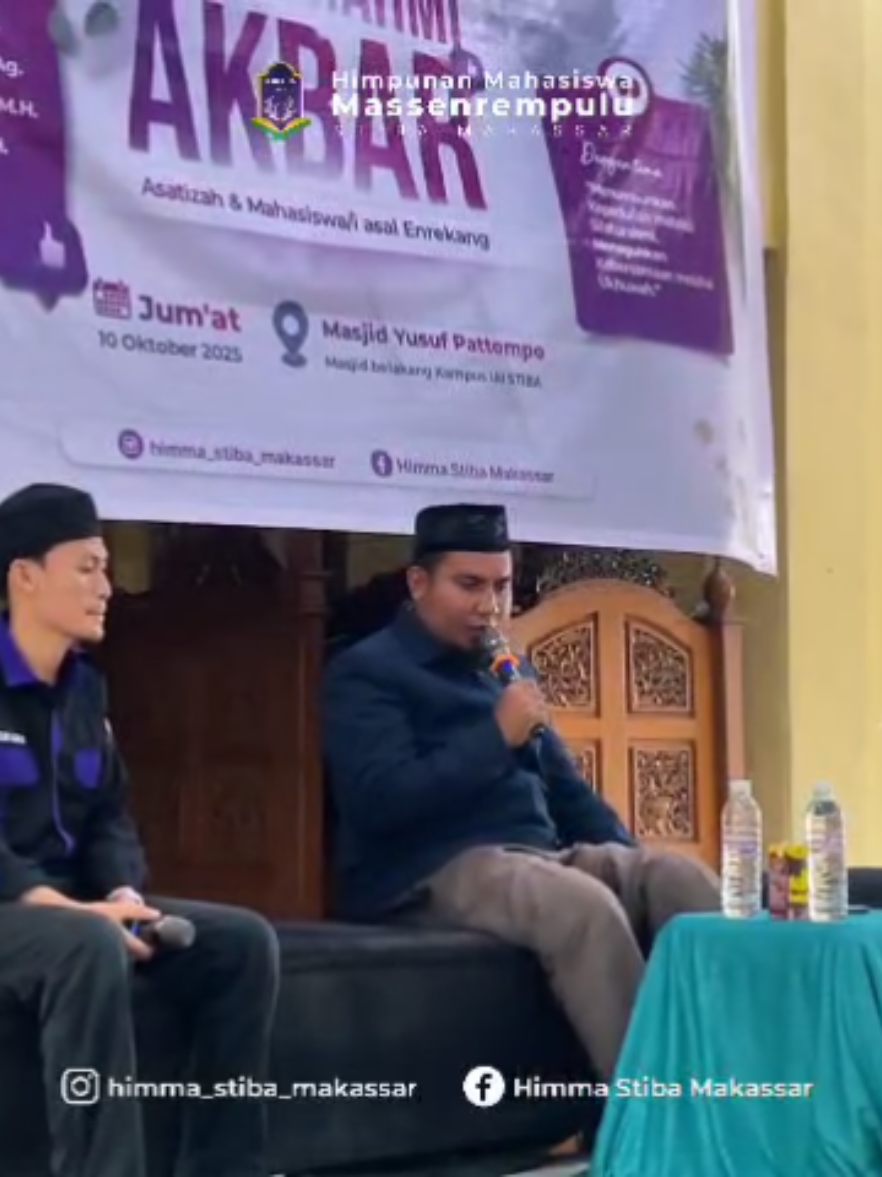 Silaturahim Akbar Bersama Mahasiswa HIMMA ENREKANG [IAI STIBA MAKASSAR] . . #stiba #stibamakassar  #enrekangtiktok #belajaronline 