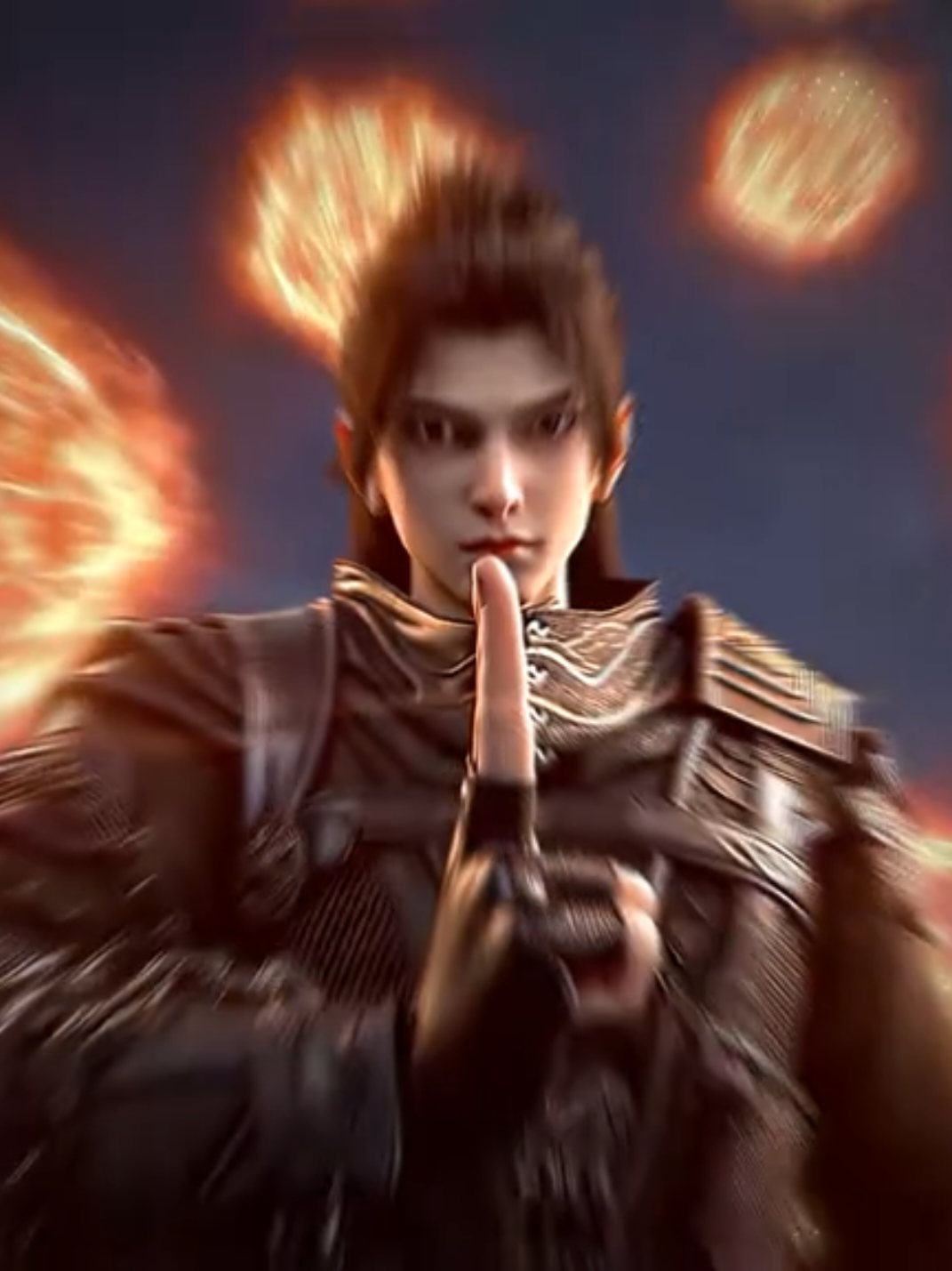 “王从天降 愤怒狰狞.....” #斗破苍穹 #btth #萧炎  #donghua #donghuaedit 