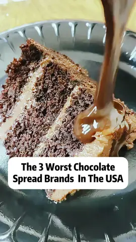 The 3 Worst Chocolate Spread Brands In The USA #fyp #foryoupage #us #tiktok #world 