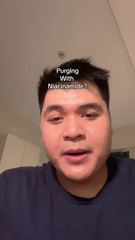 Niacinamide? Purging? #chemist #fyp #skincare #niacinamide #purging