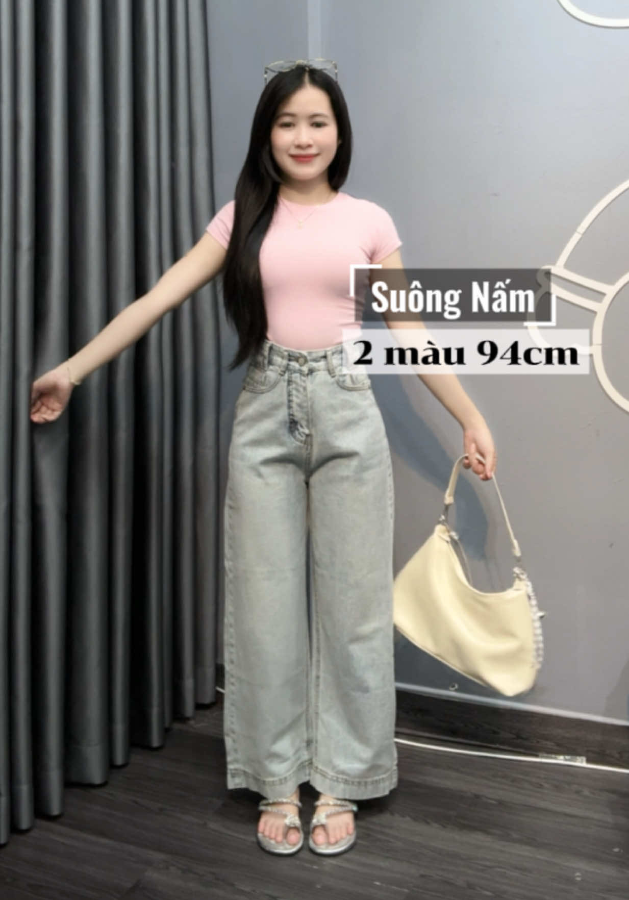 Mã mới nóng hổi dáng đơn giản nà ✨#viral #quanjeans #suongnamlun #jeans #xhtiktok 
