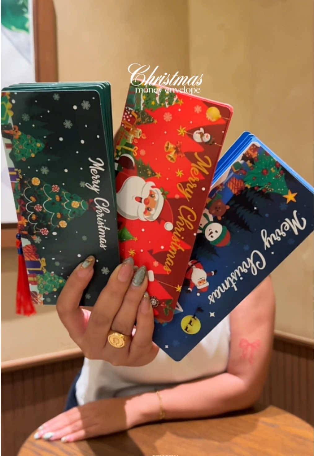 Money Christmas Envelope 🎄🎅🏻🧧#christmasenvelope #moneyenvelopes #moneyenvelope #christmasgift #christmas 