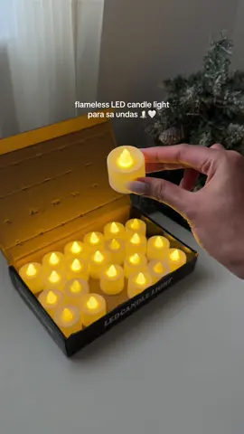 1 Box 24pcs | Perfect sa Undas makakatipid tayo sa kandila 🕯️ #flamelesscandle #candlelight #flamelesscandles #minicandles  #candles 