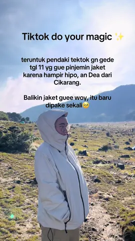 Tiktok bantu up dong, janjinya dianter ke bc di tgl 11, udh nunggu sampe tgl 12 siang bahkan sampe skrg gaada perkembangannya😂 #pendakigunung #gununggede #gununggedepangrango #fyp #antarestaroutdoor 