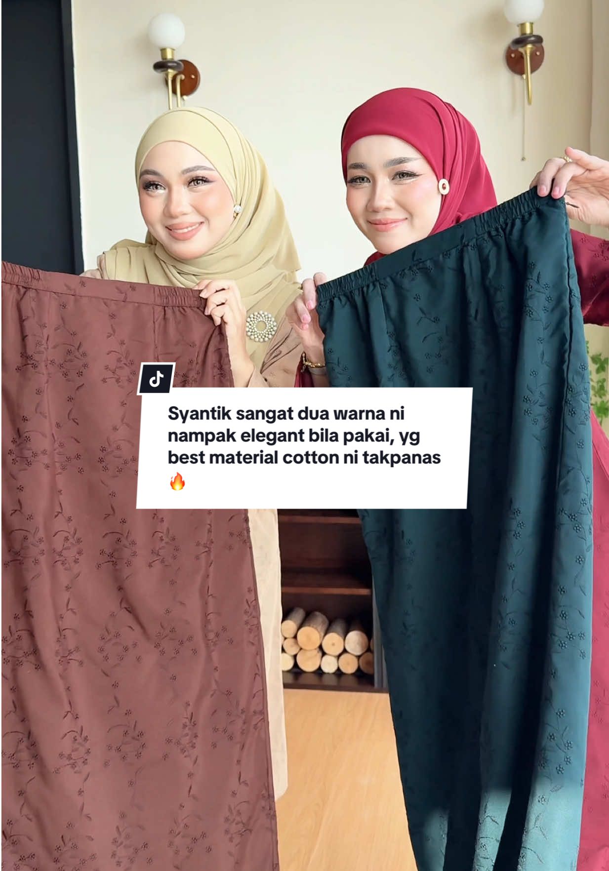 Syantik sangat dua warna ni nampak elegant bila pakai, yg bestnya material cotton ni takpanas n siap ada sulam timbul 🥰✨ Stanby! Masuk live launching esok Selasa jam 9pagi 📍 #nfhboutiquegallery #kurung #kurungcantik #bajuwanita #kurungviral 