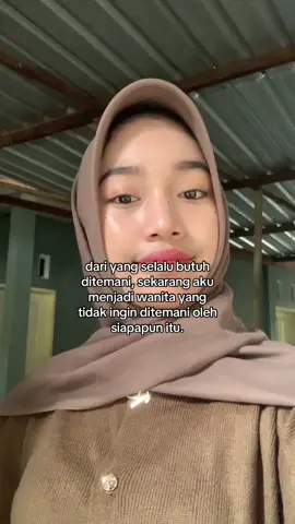 terbiasa sendiri