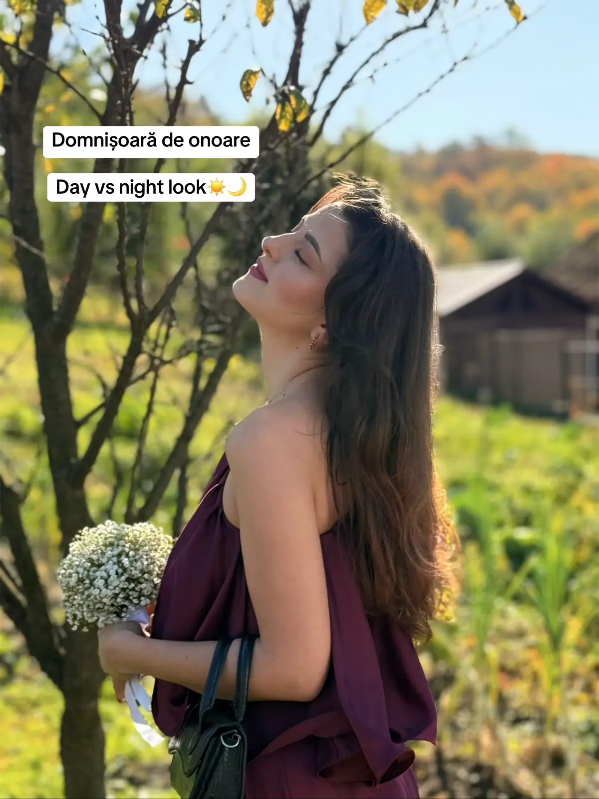 O nuntă superbă cu acest view minunat unde am putut face poze ❤️🥺 #wedding #weddingguest #bridesmaid #bridesmaiddress #backlessdress 