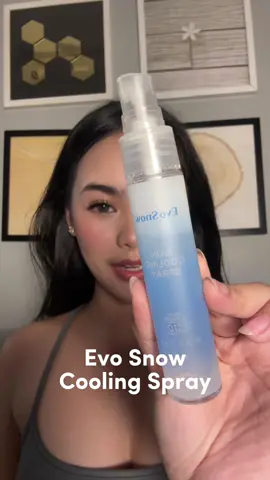 an aircon in a bottle??  my life saver as a pawisin girlie 😩 @EvoSnow official  #evosnowph #coolingspray #bodyspray #fresh #LimeMint 