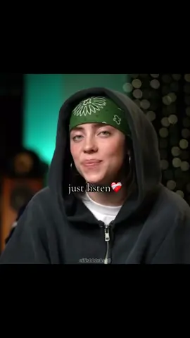 just listen❤️‍🩹 love billie so much🫀#listen #billieedit #fyp #viral #billieeilish 