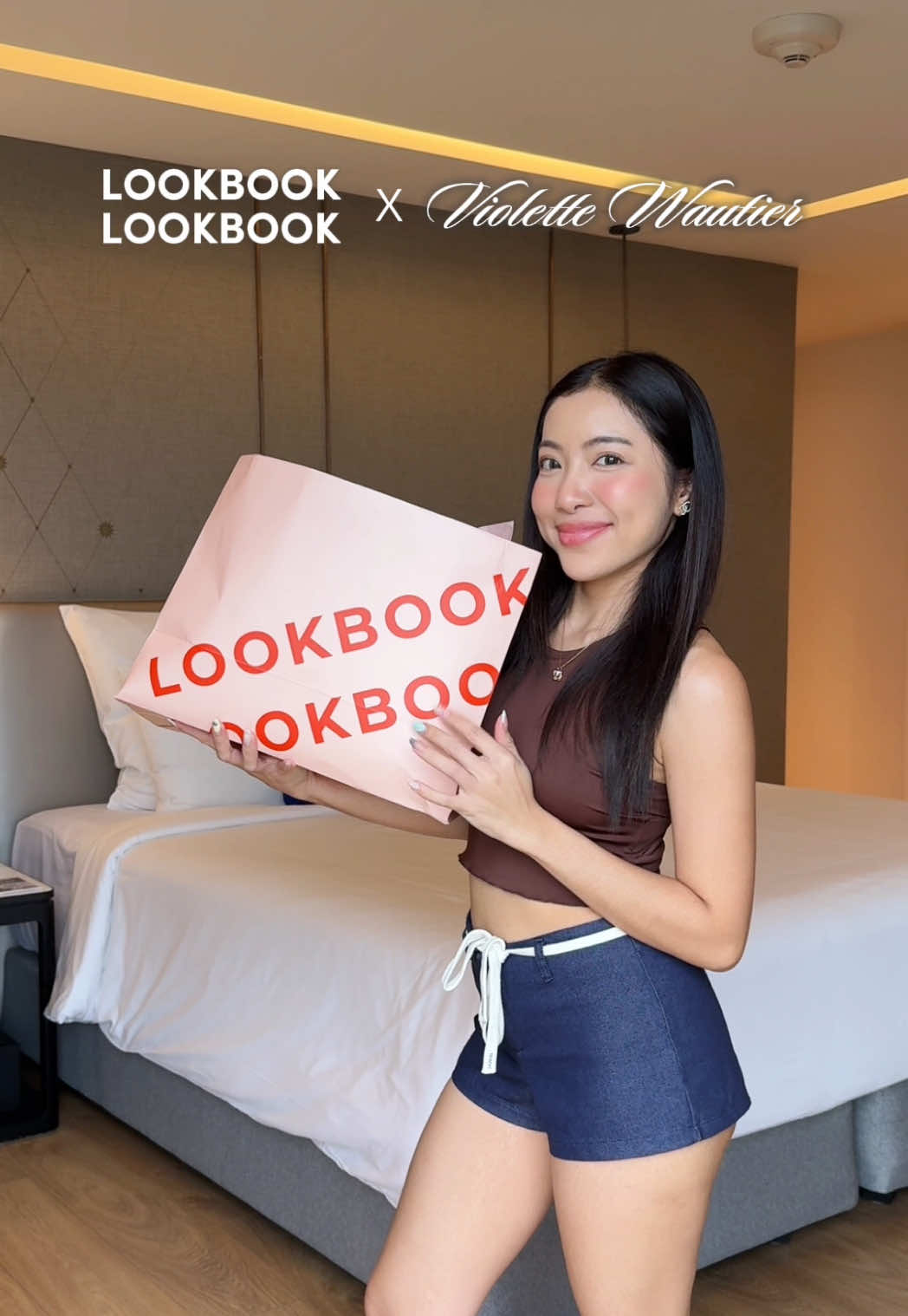 ปาทับจัยยยยย 💖 #lookbooklookbook #lookbooklookbookxvviolette #TikTokFashion #OOTD 