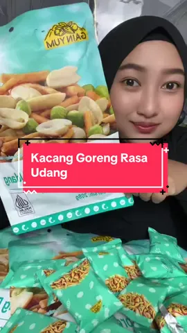 Kacang goreng rasa udang #kacanggoreng #kacanggorengrasaudang #cemilanenak #gainyum #jajanantiktok 
