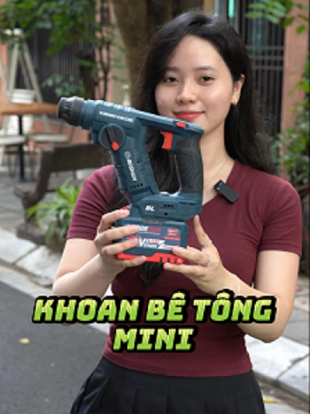 Mã khoan bê tông mini vừa gọn nhẹ vừa khoẻ #workfix #boshun