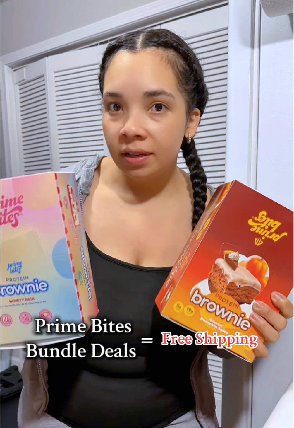 Hate paying shipping on Prime Bites Brownies? Then bundle up this deal’s the way to go! 🍫🔥  #tiktokshopcreatorpicks #primebitesbrownies #tiktokshopblackfriday #tiktokshopcybermonday #highprotein 
