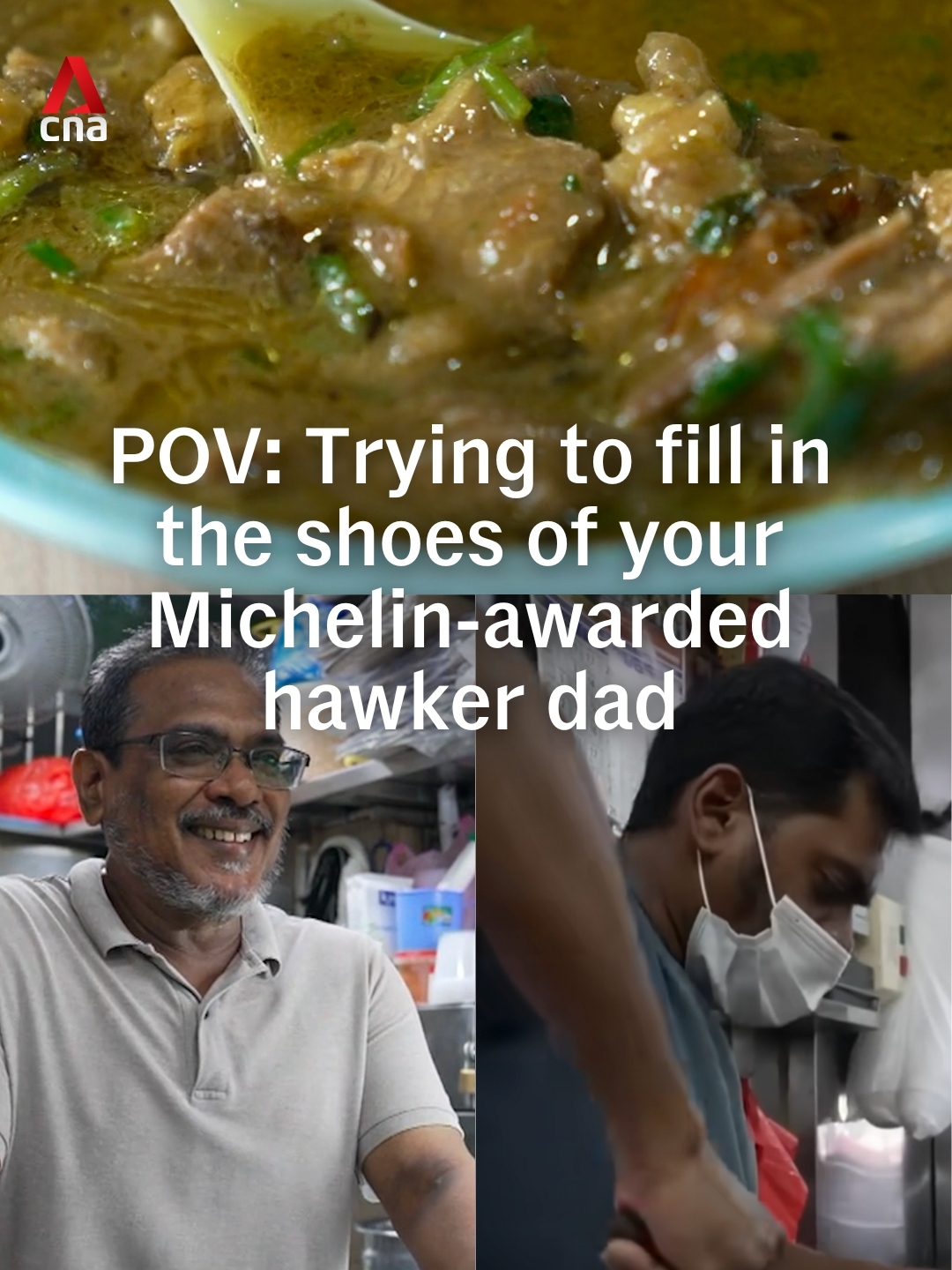 Long before earning multiple Bib Gourmands, Michelin’s award for great food at pocket-friendly prices, Bahrakath Mutton Soup began as a humble pushcart at Tekka in the 1970s. It was run by Syed Mohammed’s father, who built a loyal following with his signature kambing (mutton) soup. Syed’s wife took over the stall, learning directly from her father-in-law and perfecting the recipe for 20 years. But when grandchildren came along, she stepped away to care for them. Syed, who once knew nothing about cooking, took it upon himself to learn the recipe. Now, the stall can be found in Adam Food Centre. Syed's eldest son is preparing to take over, learning the same recipe by hand and taste. Can he carry on the family’s Michelin-recognised legacy? Link in comments to watch the full episode. #cna #cnainsider #muttonsoup #bibgourmand #singaporefood #hawkerfood