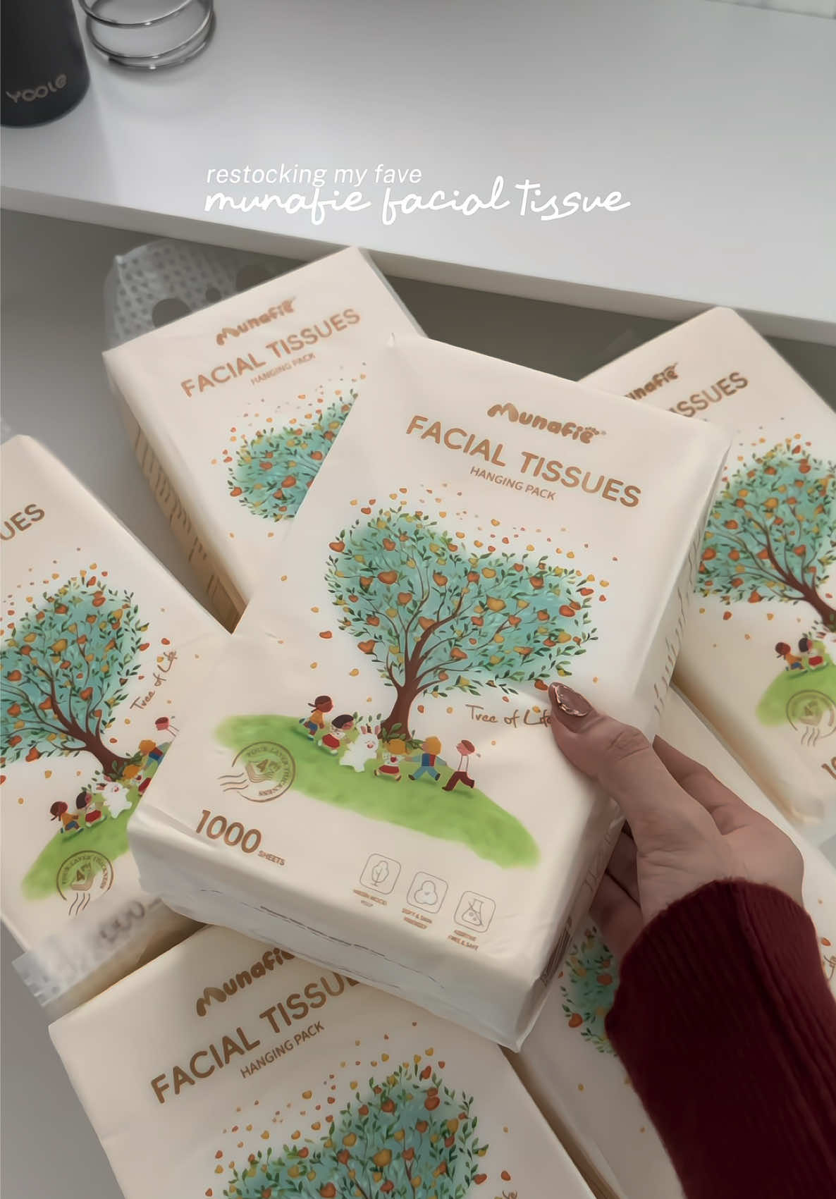 hang it, pull it — fav hanging facial tissue from @Munafie PH 💭💫 #munafiefacialtissue #facialtissue #hangingfacialtissue #munafie #tissue 