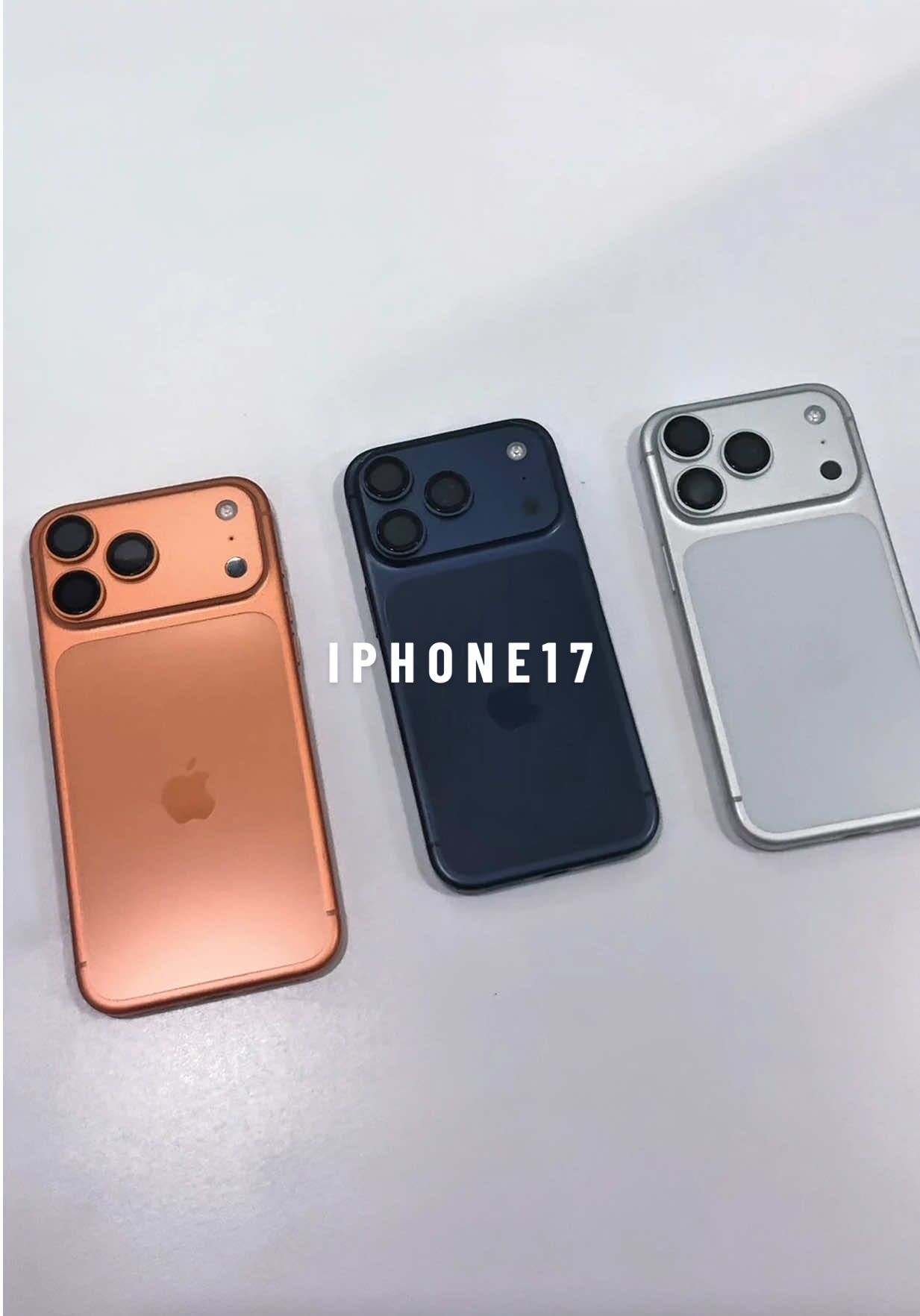 ขบวนการเรนเจอร์ 🧡💙🤍  #iphone #iphone17 #unboxing #Mmynster #fyp 
