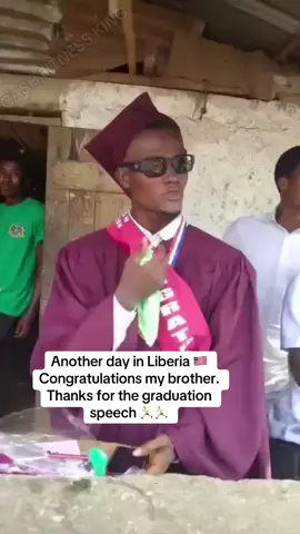 You think it’s easy to understand this graduation speech 😁#africa #foryoupage #fyp #viral #liberiantiktok🇱🇷🇱🇷🇱🇷 