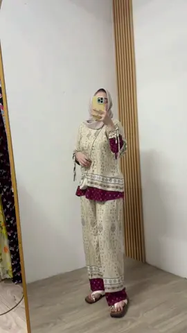 Motif terbaru 🥰 #oneset #onesetkekinian 