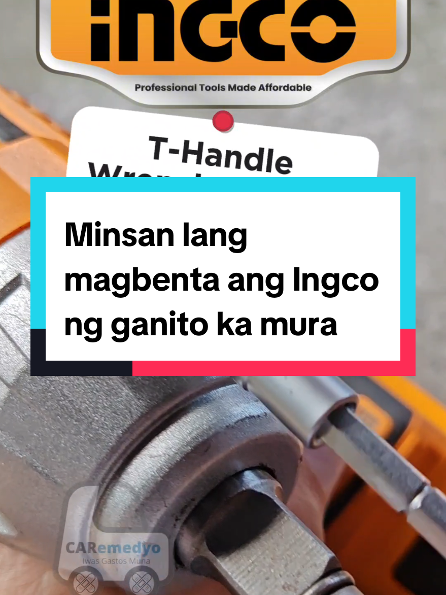 Ingco T Handle #DIY #thandle #ratchetscrewdriver #ingco #caremedyo 