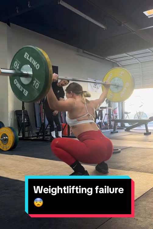 Weightlifting failure 😨 #tiktok #weightlifting #funny #foryou #failure #usa 