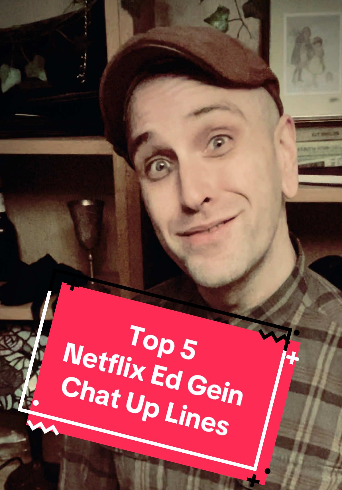 Top 5 Ed Gein Chat up lines. Did these work on you?!🫠💀  Are you watching the latest season of monster on Netflix? What do you think to the show? Did it do me… I mean Ed Gein a justice?  Any suggestions for video 2 please Comment Below!  #edgein #monster #netflix #parody #impersonation @Netflix @NetflixUK @MonsterNetflix 