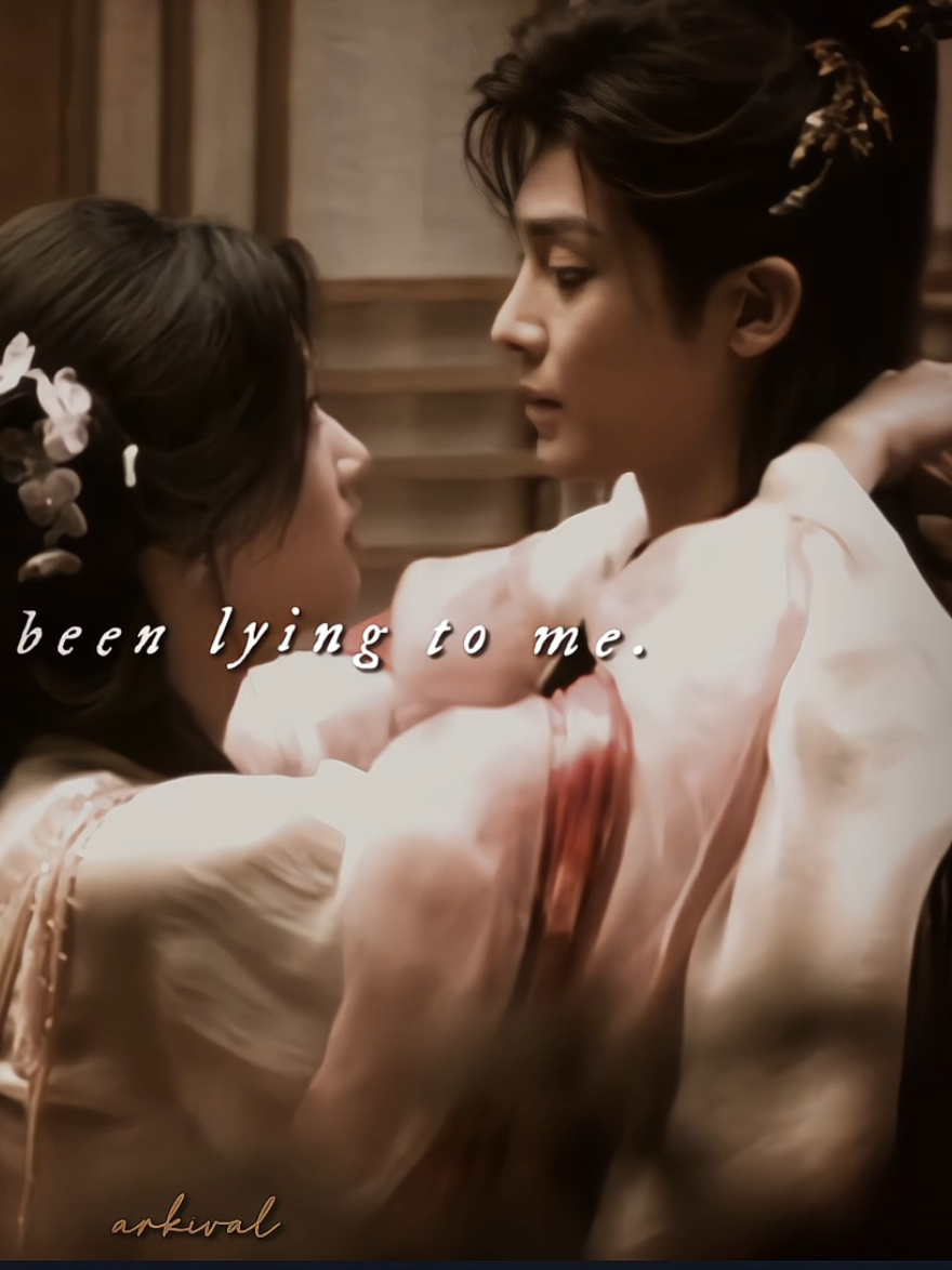 I feel like their relationship's about to be toxic🥹 and why tf there's only 1 ep for today bro #loveintheclouds #cdrama #fyp #luyuxiao #houminghao 