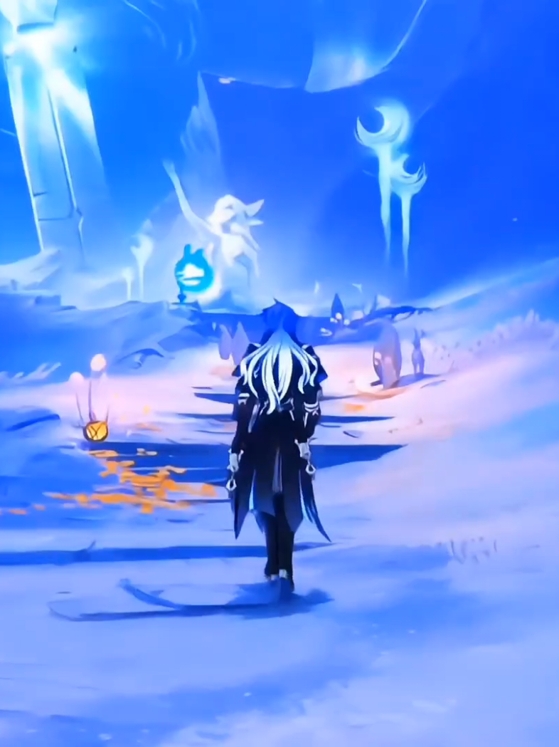 Aku tu dulu ga tertarik main game, tapi terus-terusan kena iklannya Genshin, akhirnya tertarik untuk nyobain gamenya. Pertama kali menginjakkan kaki di Teyvat sekitar Mei 2023 pas bannernya Yoimiya & Yae Miko (kalo ga salah), ku pikir aku akan bosen (karna aku orangnya bosenan wkwk), tapi ternyata tidak dan terus main sampe sekarang, dan udah jalan 2 tahunan lah. Yang kusuka dari game ini ada di pemandangan, cerita dan musiknya sih hihi. Btw, ini game terlama yang aku mainkan, istilahnya awet lah di aku, ditambah lagi aku di sini ketemu orang random dari berbagai daerah bahkan beda negara, ketemu orang² baik, saling bantu membantu, share pengalaman, dll. Aku ngerasa game ini udah kayak 'pelampiasan', misal aku capek, atau banyak tugas gitu aku milih buat login heheh. #GenshinImpact #genshinimpactindonesia #genshintrend #nodkrai #coop 