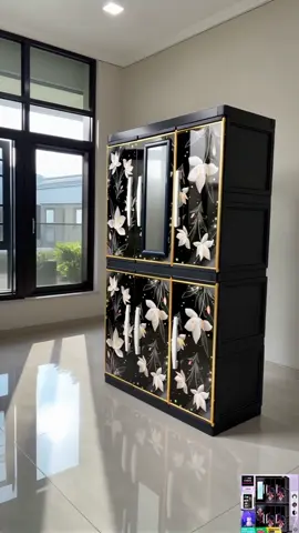 lemari studio jumbo 3 pintu desain mewah motif lavender plus kaca besar bahan plastik kokoh dan tahan lama anti air serta anti rayap bikin kamar makin rapi dan elegan buruan beli sekarang sebelum kehabisan [HASHTAG] #lemaristudio #lemariplastik #lemarijumbo #lemaripakaian #lemarilavender          