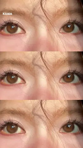 🎉🙋‍♀️Tưởng như mắt mộc thôi nhưng thật ra có lens nâu nhỏ,Vừa ẩm mượt vừa sáng trong, tự nhiên một cách tinh tế!#kinhaptrong #makeup #fyp #kilalavn