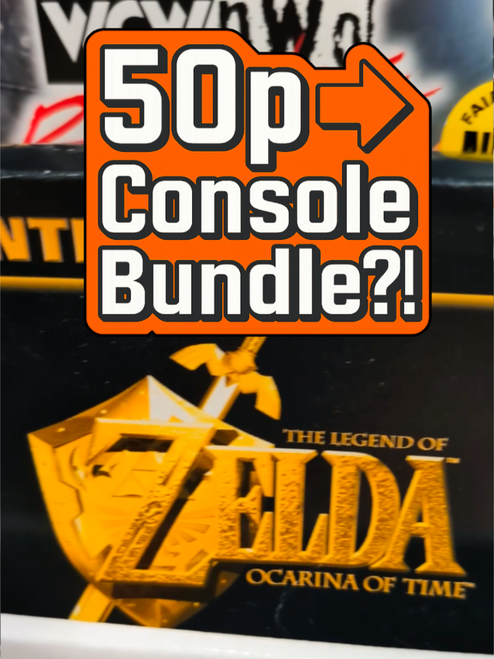 50p Retro Trade-Up Challenge - EP1 🔥 #fyp #tradeup #tradeupchallenge #retrogames #nintendo 