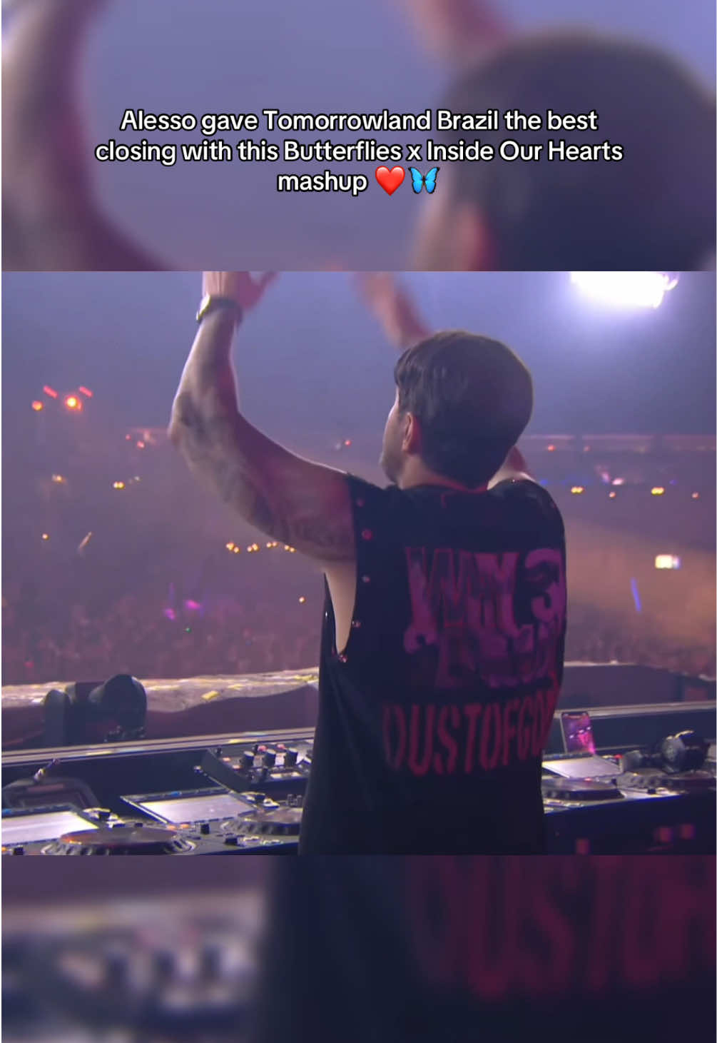 Butterflies x IOH ❤️🦋 @Alesso cooked so hard on this mashup, he's going to need a Michelin star for this creation, WOW! Alesso and @Martin Garrix IOH together with the new @Matisse & Sadko x Garrix collab is a combination to appreciate The perfect way to close a legendary edition of @Tomorrowland Brasil  #brasil #alesso #tomorrowland #brazil #electronicmusic 