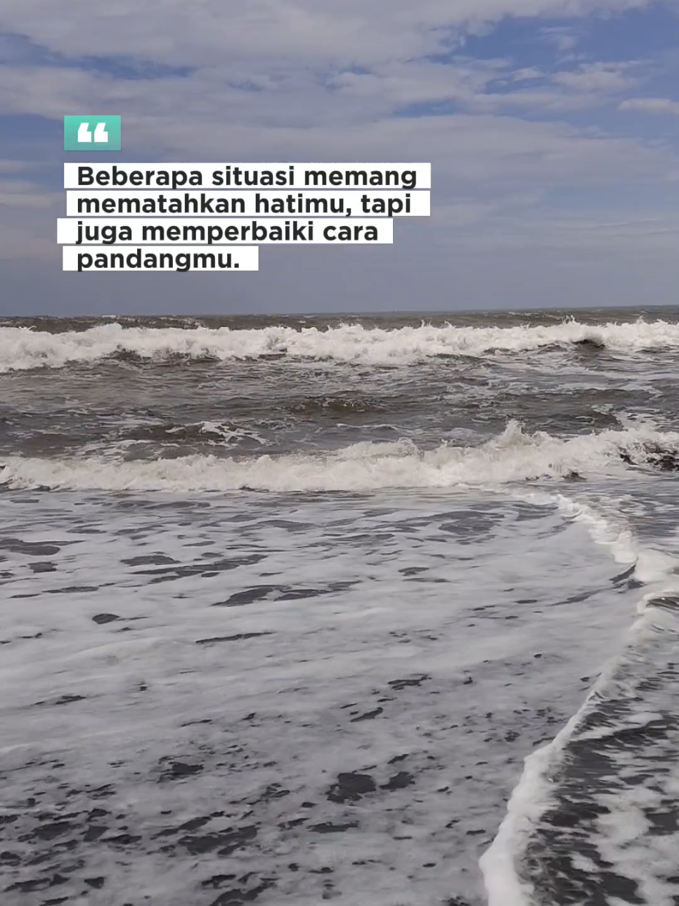 Cara Pandang akan mengubah penilaian kita.  yang mau liburan ke Jogja bisa langsung Whatsapp Ni di Bio.  #jogja #pantai #pantaiselatan #pantaibaru 